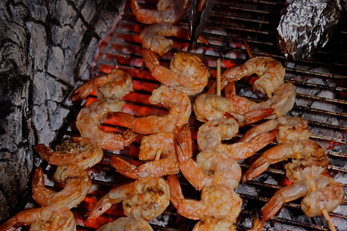Spicy Grilled Shrimp Skewers