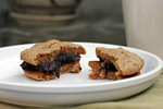 image for Peanut Butter & Jelly Brownie Sandwiches